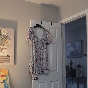 City Triangles Blue Floral Dress